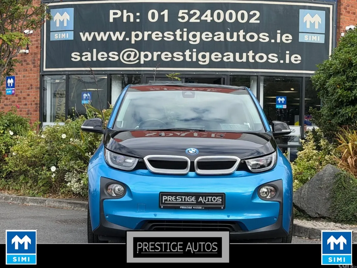 BMW i3 Hatchback, Petrol Plug-in Hybrid, 2017, Blue