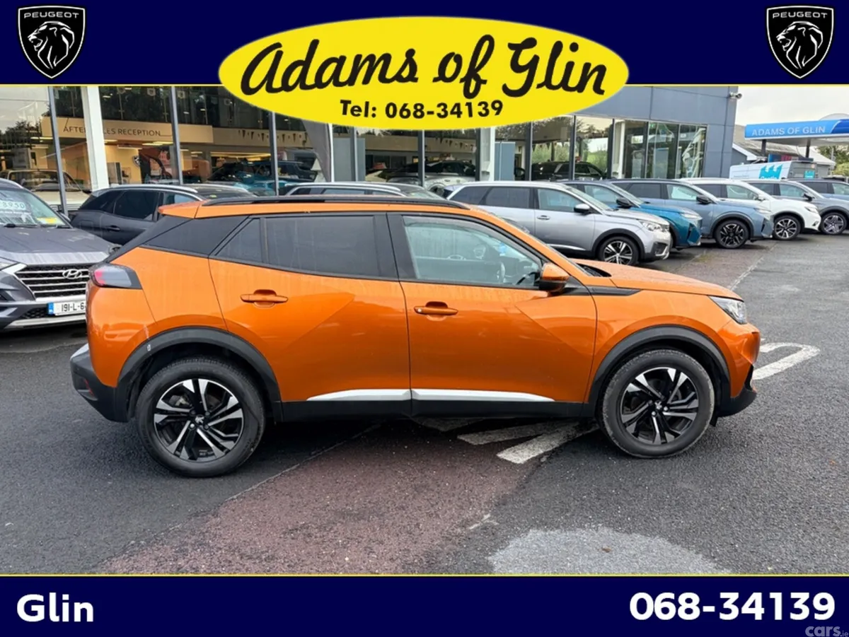 Peugeot 2008 SUV, Petrol, 2021, Orange