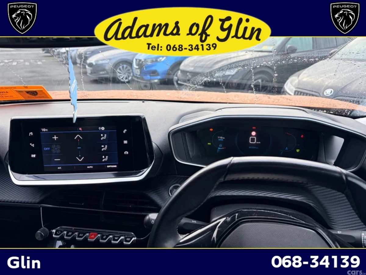 Peugeot 2008 SUV, Petrol, 2021, Orange