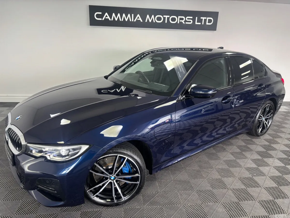 BMW 3-Series Saloon, Petrol Plug-in Hybrid, 2021, Blue
