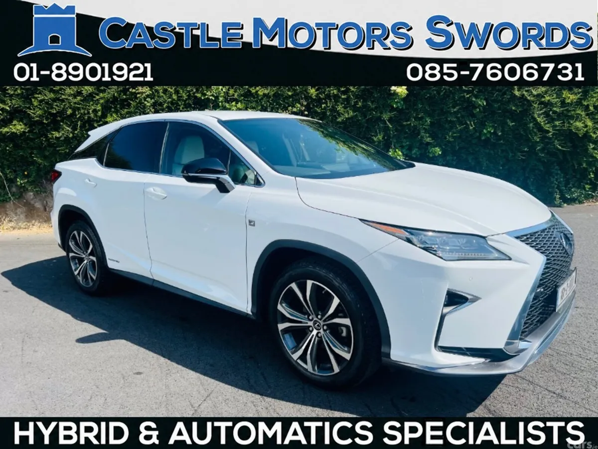 Lexus RX450H SUV, Petrol Hybrid, 2018, White
