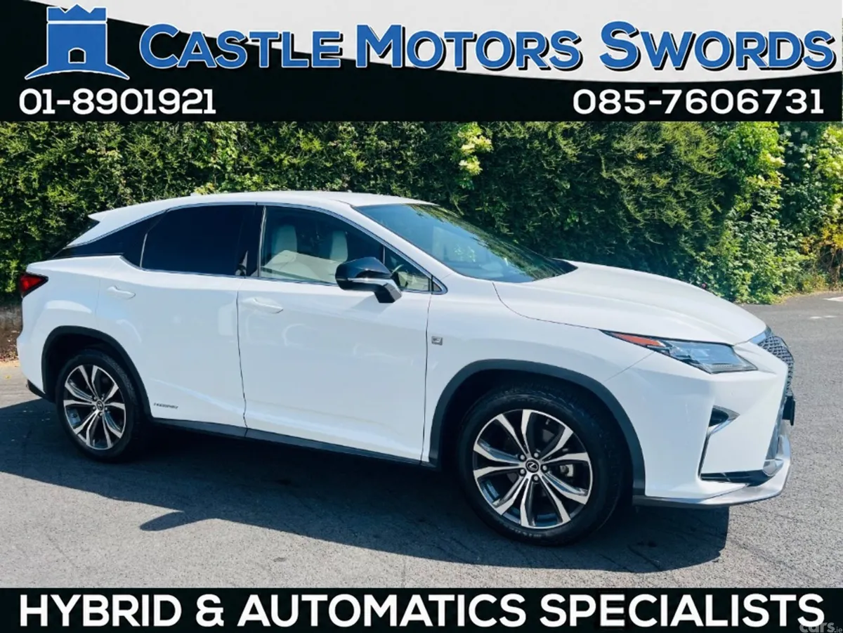 Lexus RX450H SUV, Petrol Hybrid, 2018, White