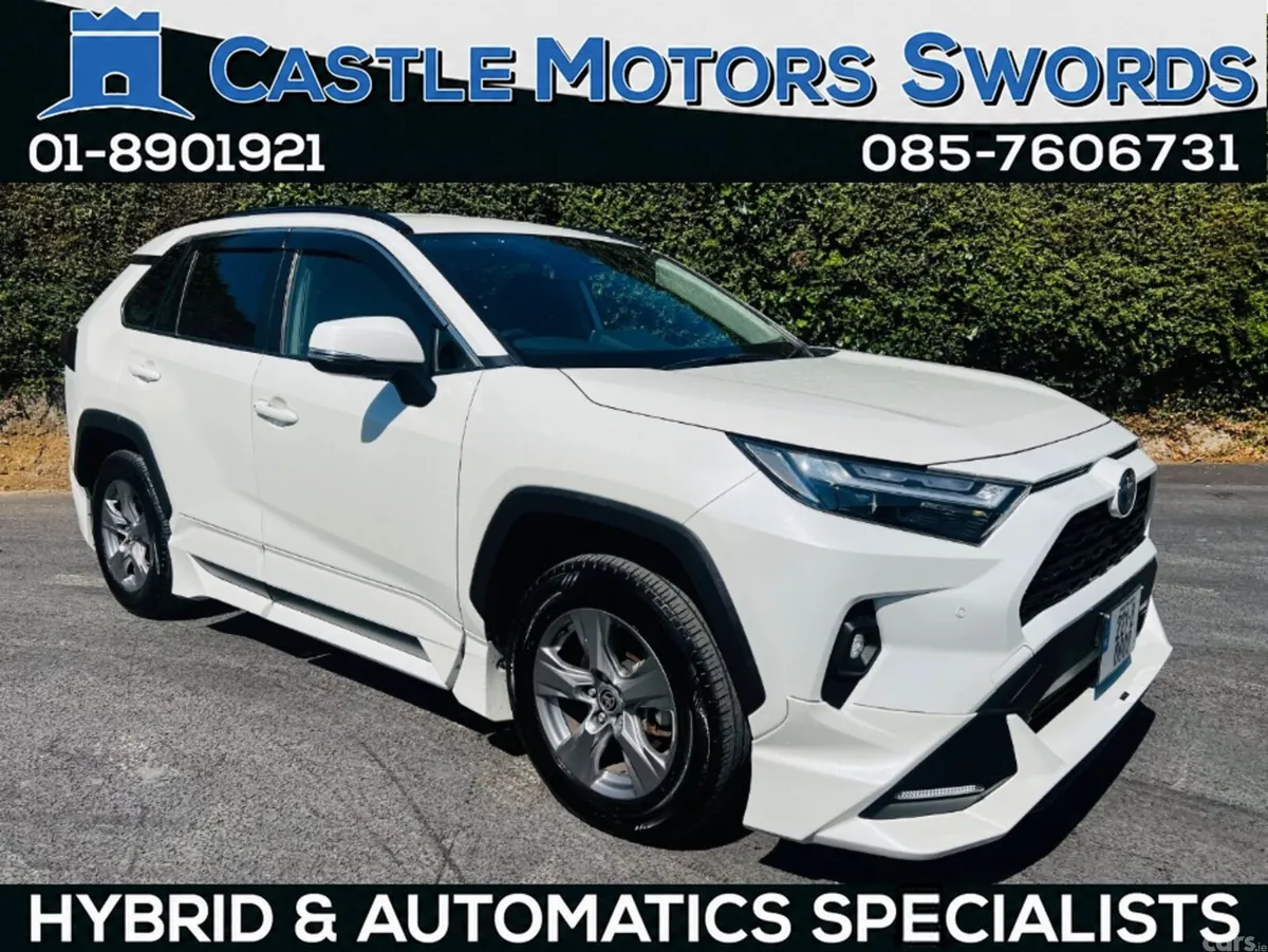 Toyota RAV4 SUV, Petrol Hybrid, 2022, White