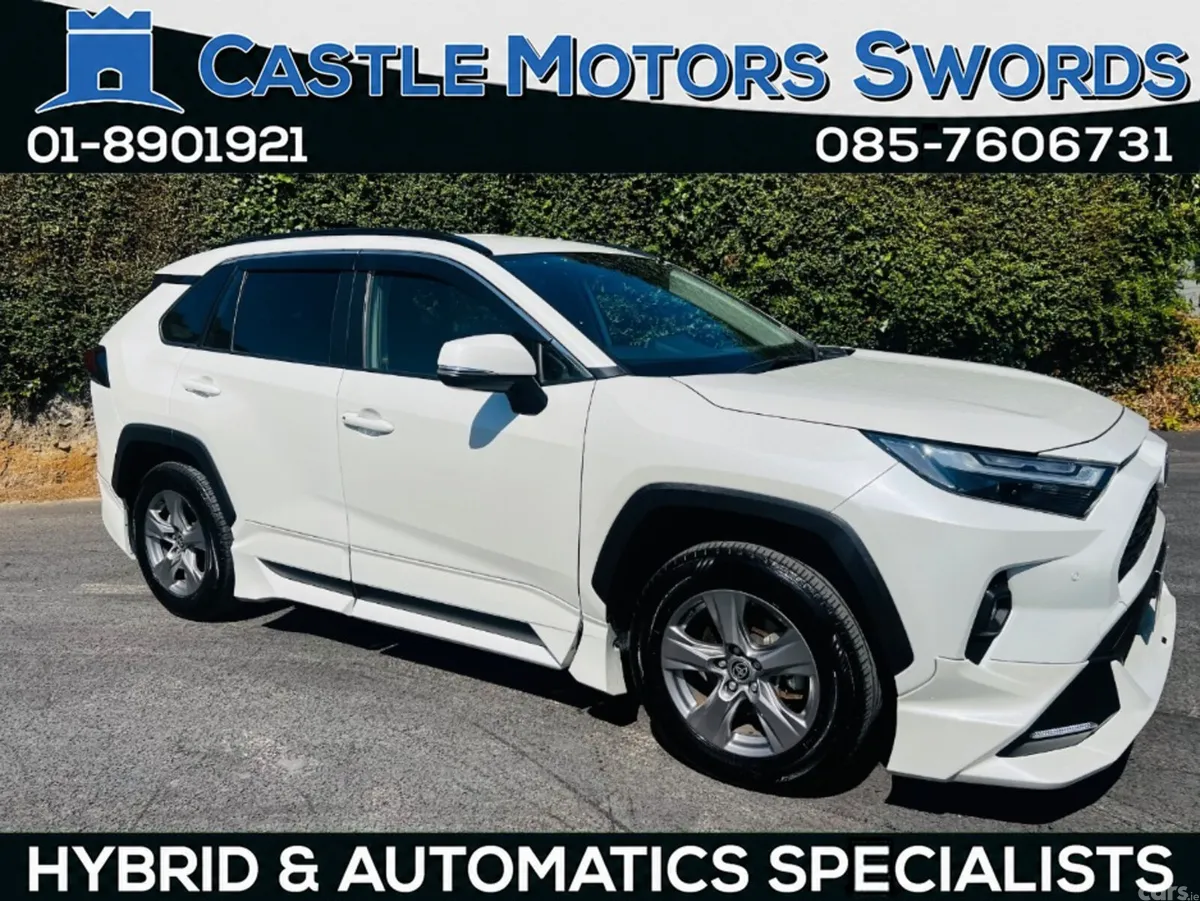 Toyota RAV4 SUV, Petrol Hybrid, 2022, White