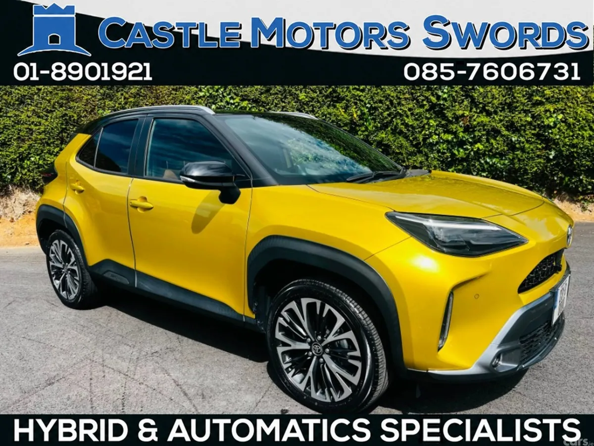 Toyota Yaris Cross Hatchback, Petrol Hybrid, 2023, Yellow