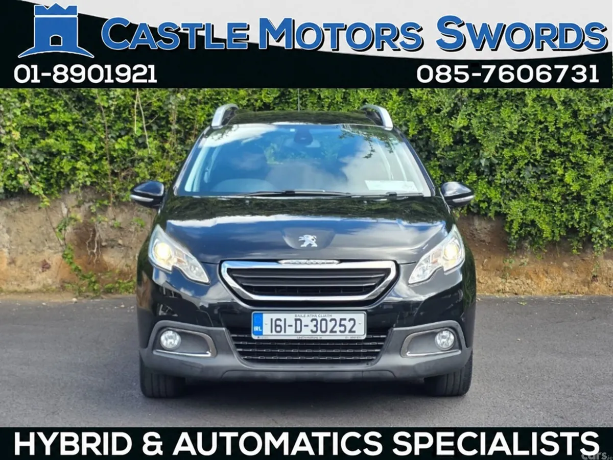 Peugeot 2008 Estate, Petrol, 2016, Black