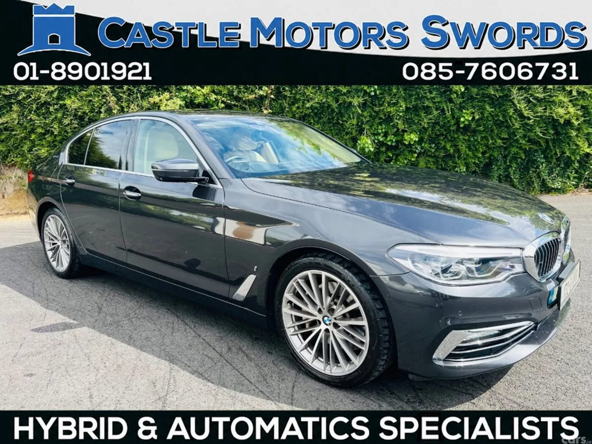 BMW 5-Series Saloon, Petrol Plug-in Hybrid, 2017, Grey