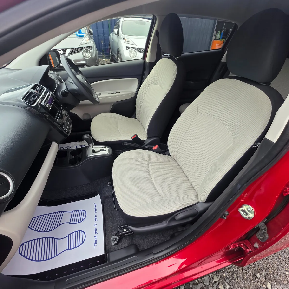 Mitsubishi Mirage Hatchback, Petrol, 2015, Red