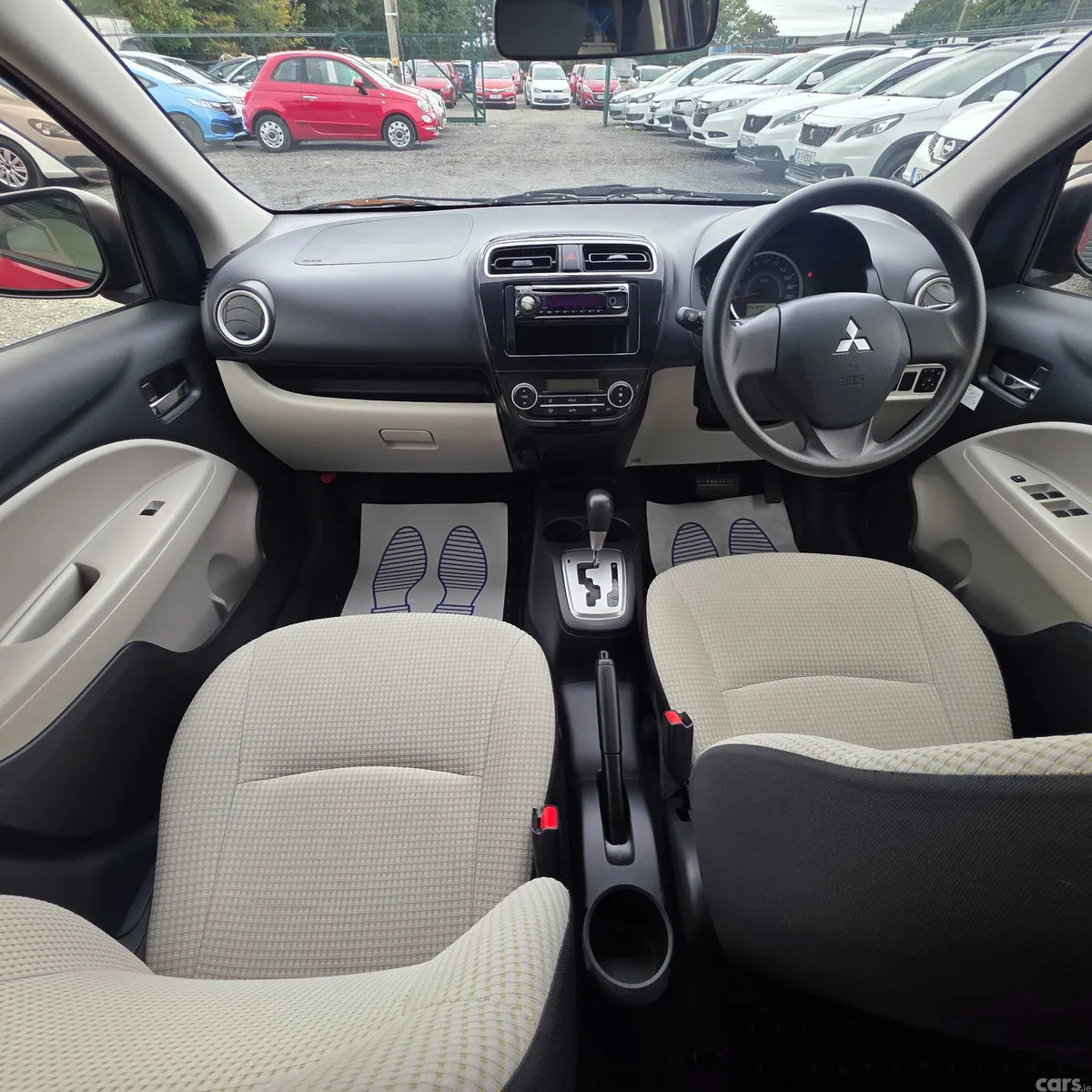 Mitsubishi Mirage Hatchback, Petrol, 2015, Red