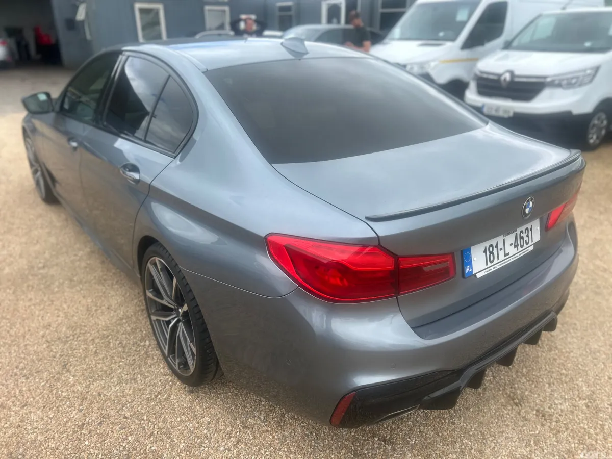 BMW 5-Series Saloon, Diesel, 2018, Blue