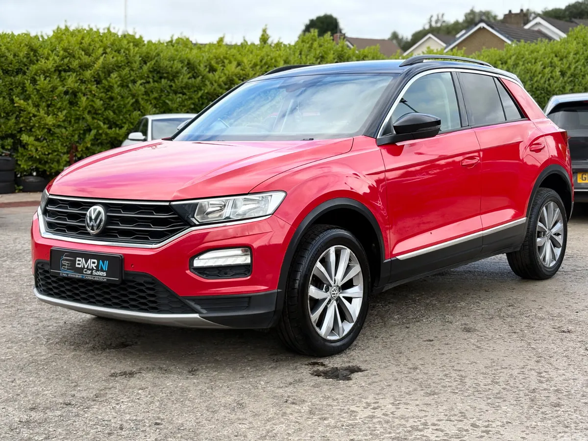 Volkswagen T-Roc SUV, Diesel, 2019, Red