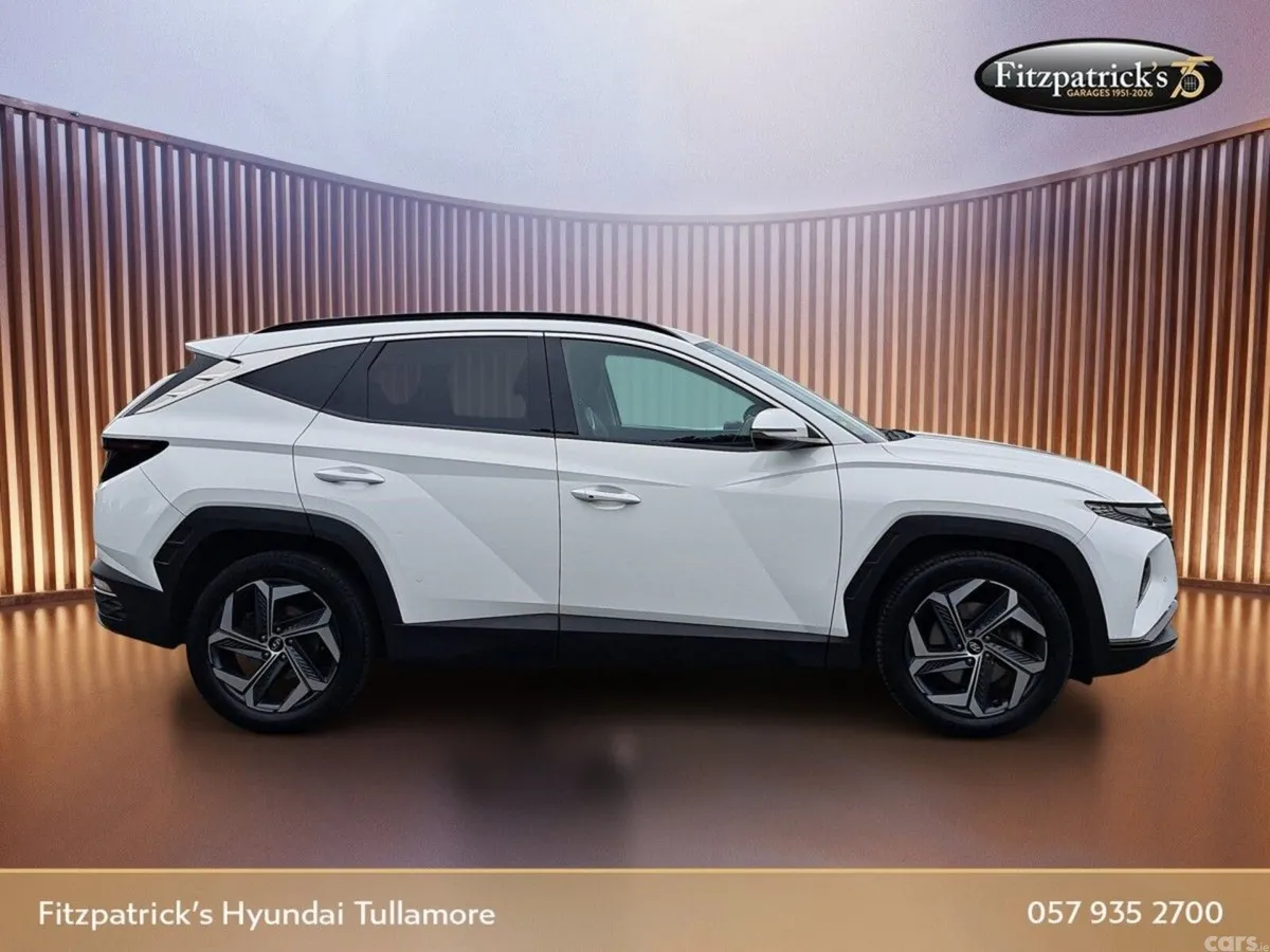 Hyundai Tucson SUV, Petrol Hybrid, 2023, White
