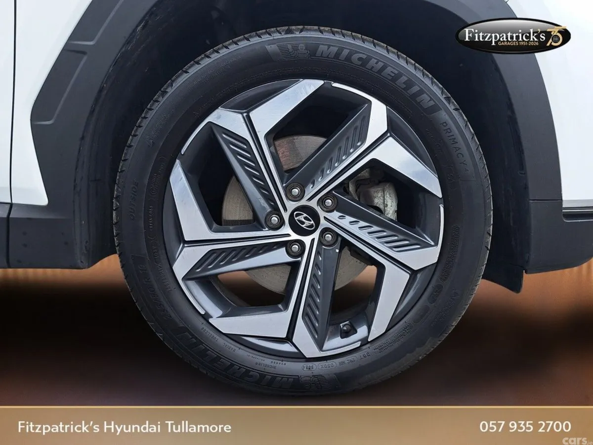 Hyundai Tucson SUV, Petrol Hybrid, 2023, White