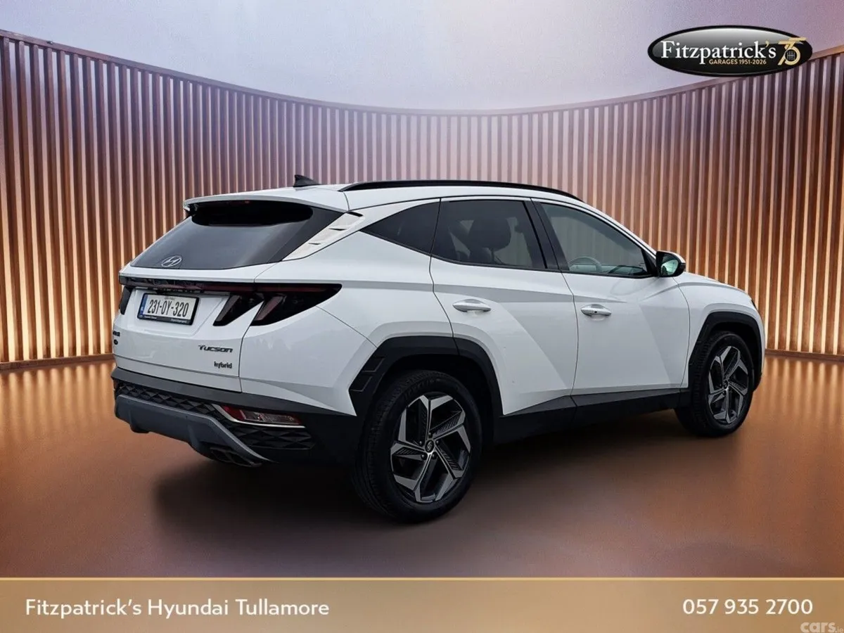 Hyundai Tucson SUV, Petrol Hybrid, 2023, White