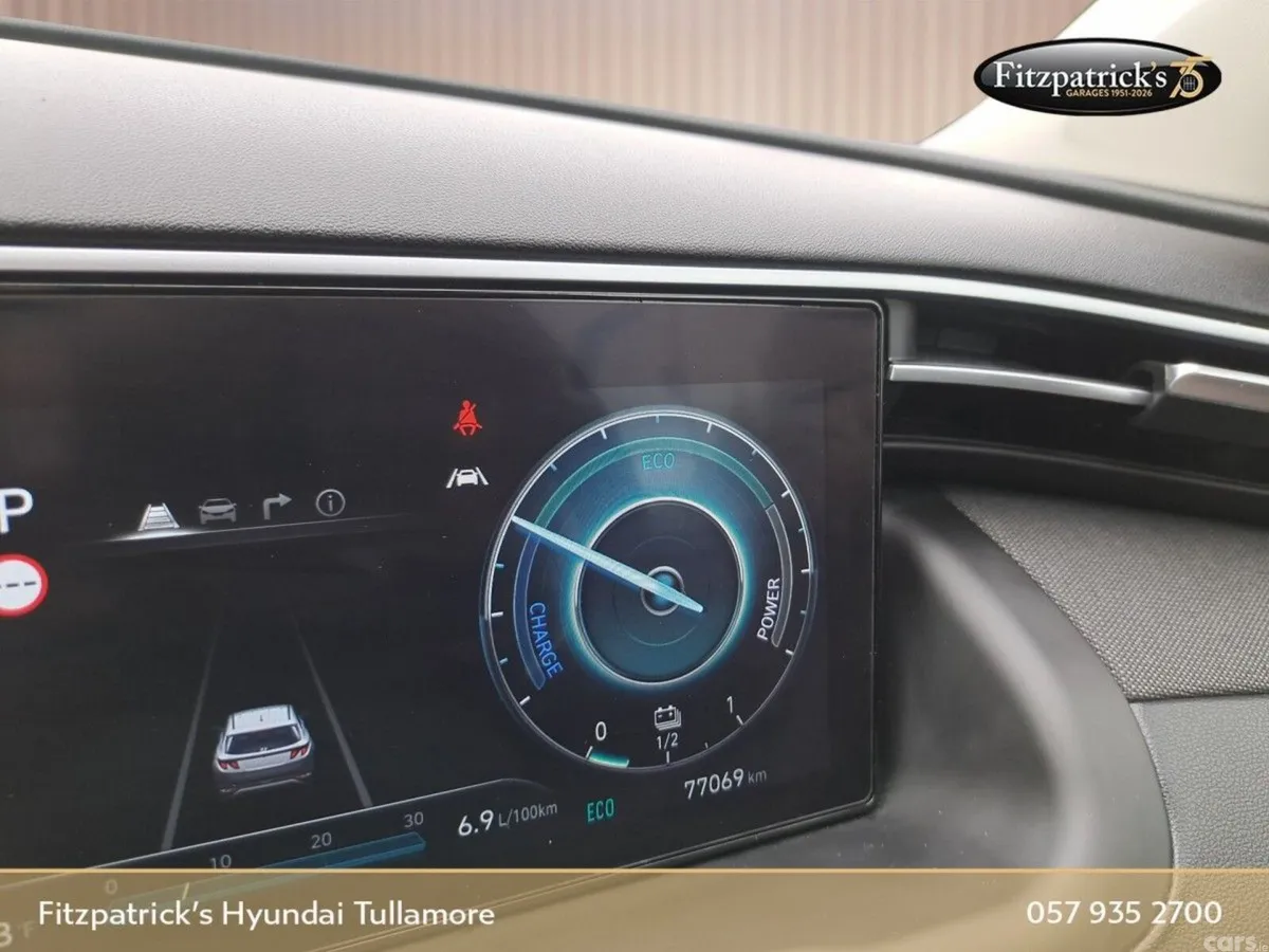 Hyundai Tucson SUV, Petrol Hybrid, 2023, White