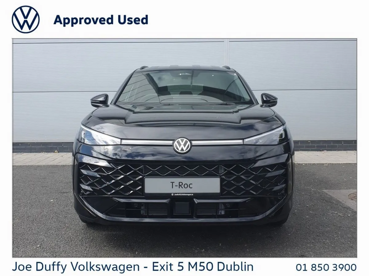 Volkswagen T-Roc SUV, Petrol, 2026, Black