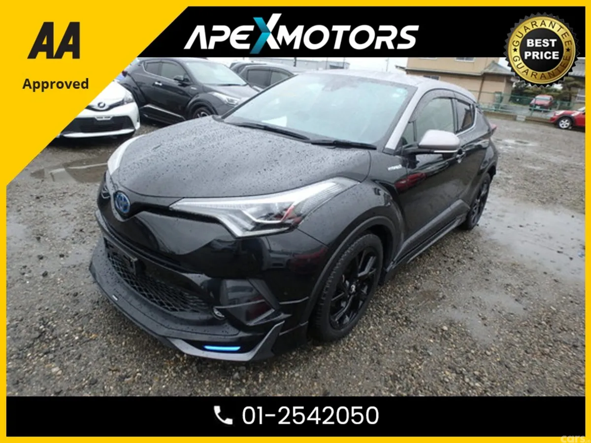 Toyota C-HR SUV, Petrol Hybrid, 2019, Black
