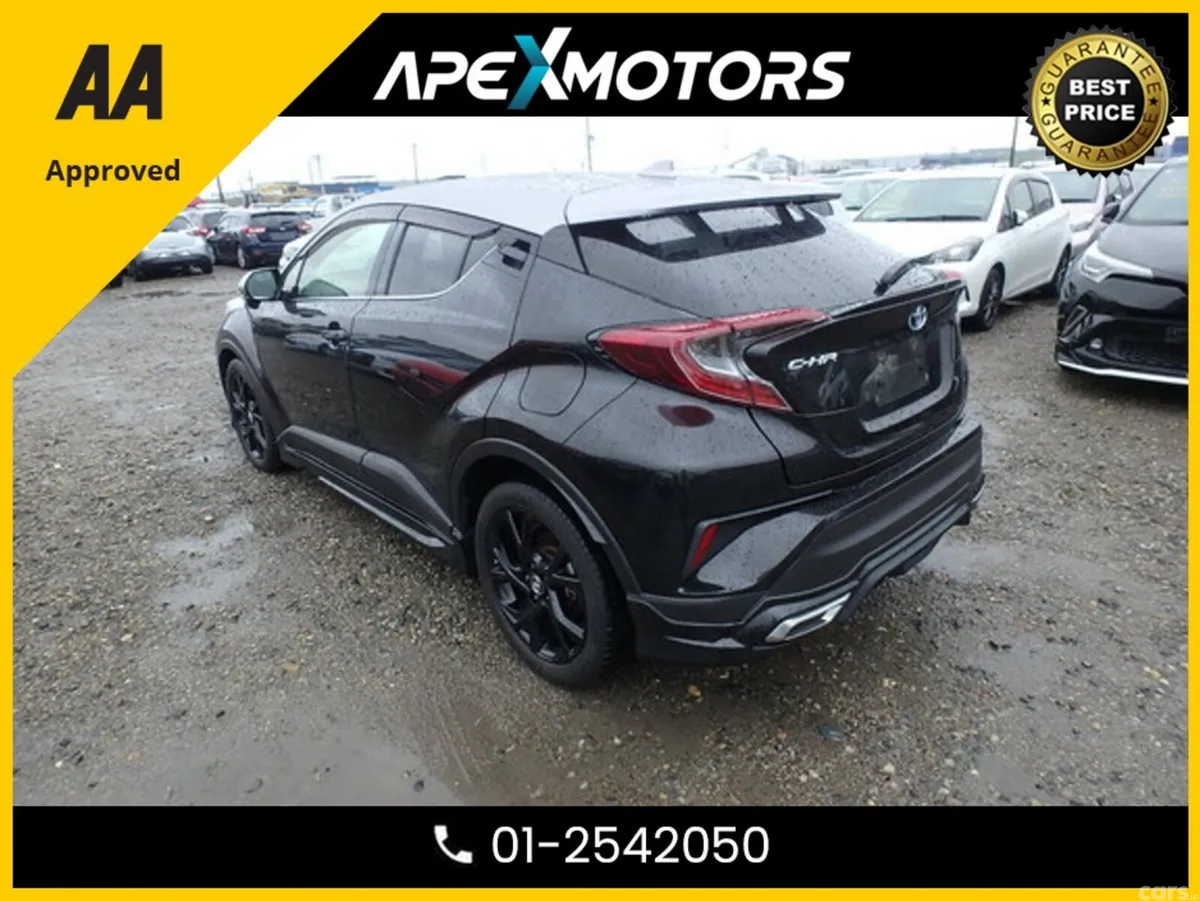 Toyota C-HR SUV, Petrol Hybrid, 2019, Black