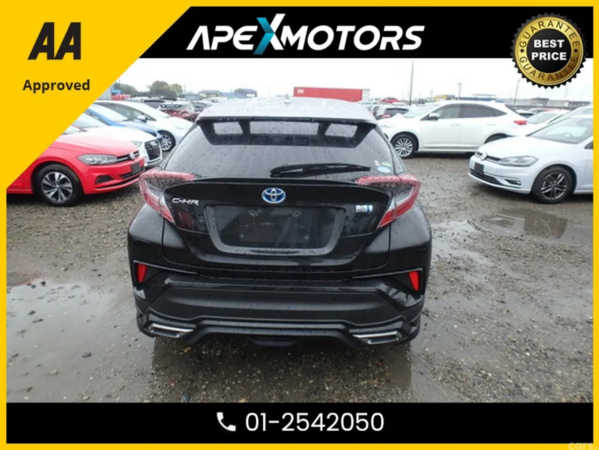 Toyota C-HR SUV, Petrol Hybrid, 2019, Black