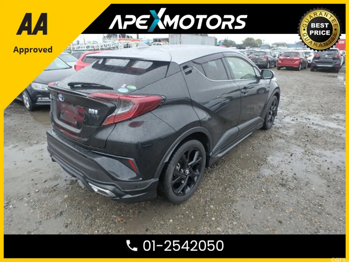 Toyota C-HR SUV, Petrol Hybrid, 2019, Black