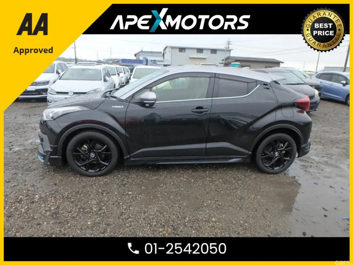 Toyota C-HR SUV, Petrol Hybrid, 2019, Black