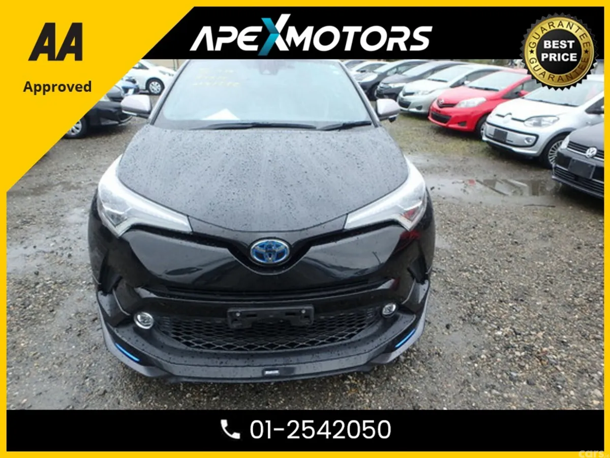 Toyota C-HR SUV, Petrol Hybrid, 2019, Black