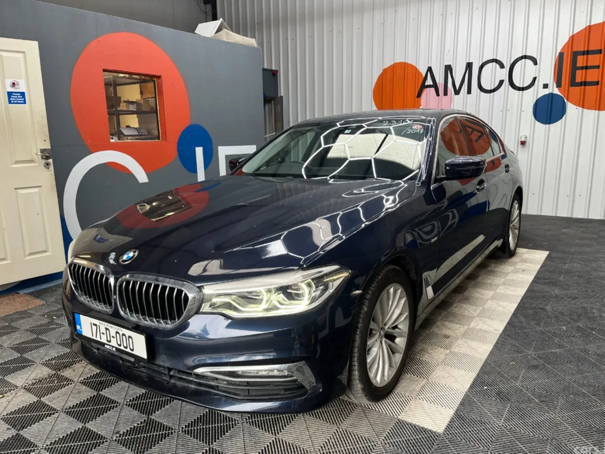 BMW 5-Series Saloon, Petrol, 2017, Blue