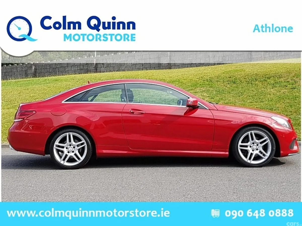 Mercedes-Benz E-Class Coupe, Diesel, 2017, Red