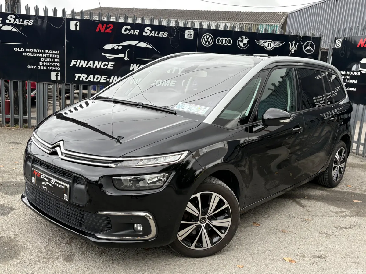 Citroen Grand C4 Picasso Hatchback, Petrol, 2019, Black