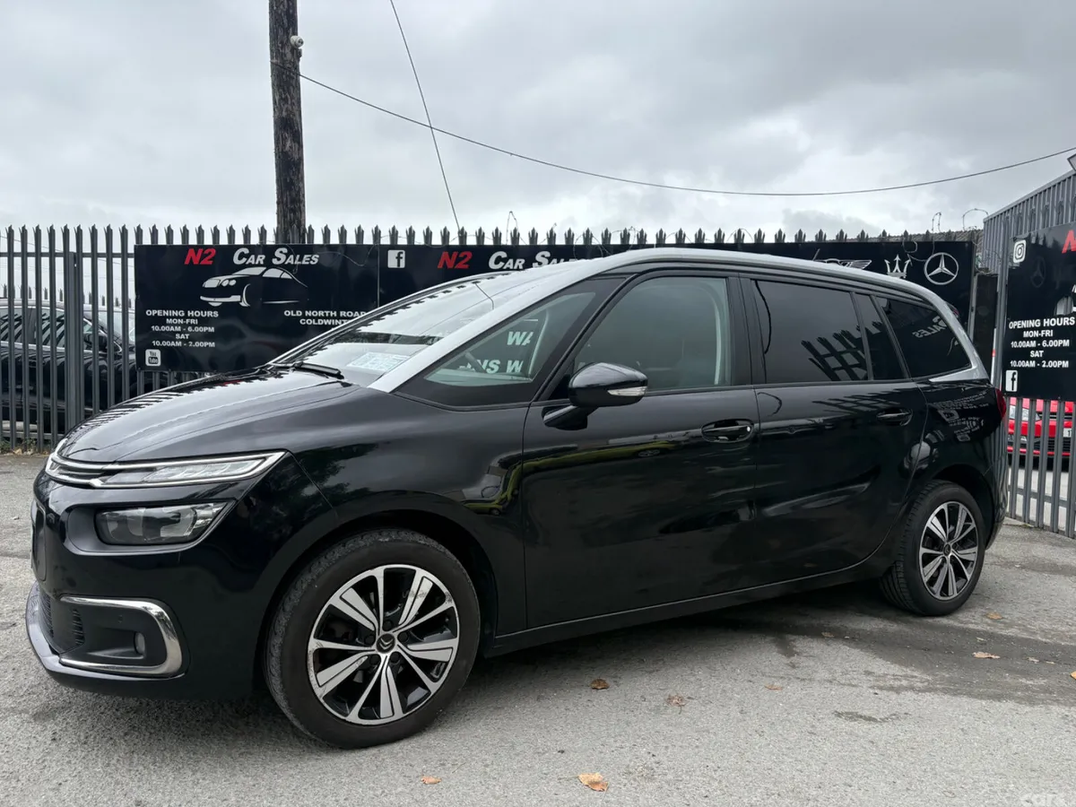Citroen Grand C4 Picasso Hatchback, Petrol, 2019, Black