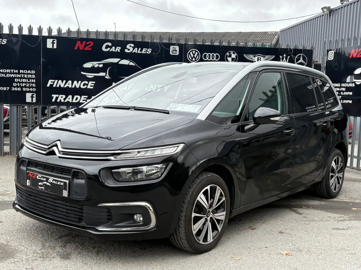 Citroen Grand C4 Picasso Hatchback, Petrol, 2019, Black