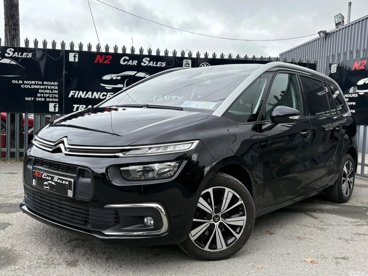 Citroen Grand C4 Picasso Hatchback, Petrol, 2019, Black