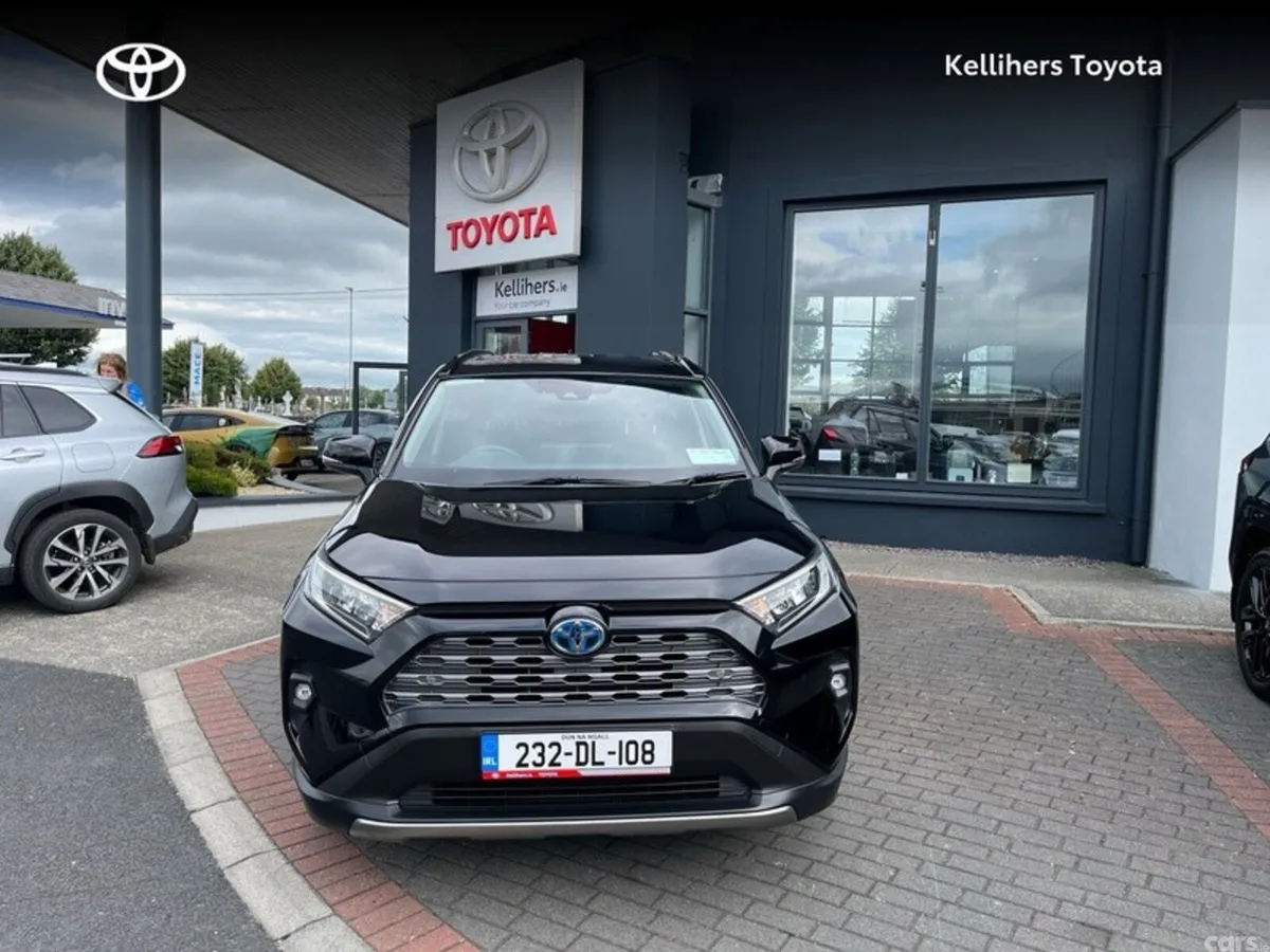 Toyota RAV4 SUV, Petrol Hybrid, 2023, Black