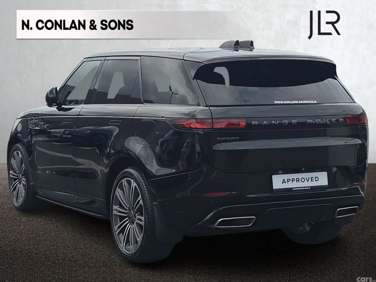 Land Rover Range Rover Sport SUV, Petrol Plug-in Hybrid, 2024, Black