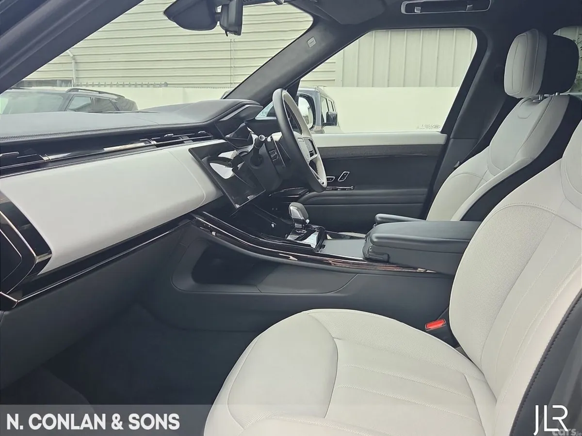 Land Rover Range Rover Sport SUV, Petrol Plug-in Hybrid, 2024, Black