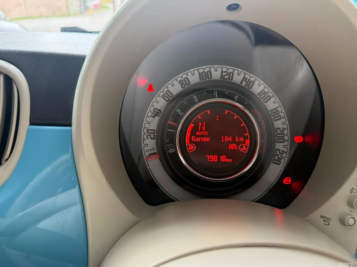 Fiat 500 Coupe, Petrol, 2016, Blue