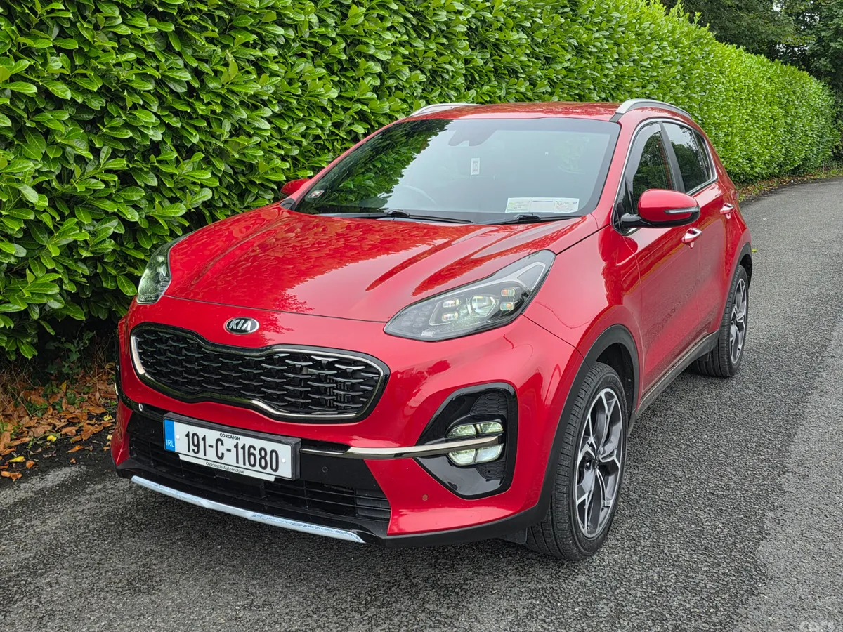 Kia Sportage SUV, Diesel, 2019, Red
