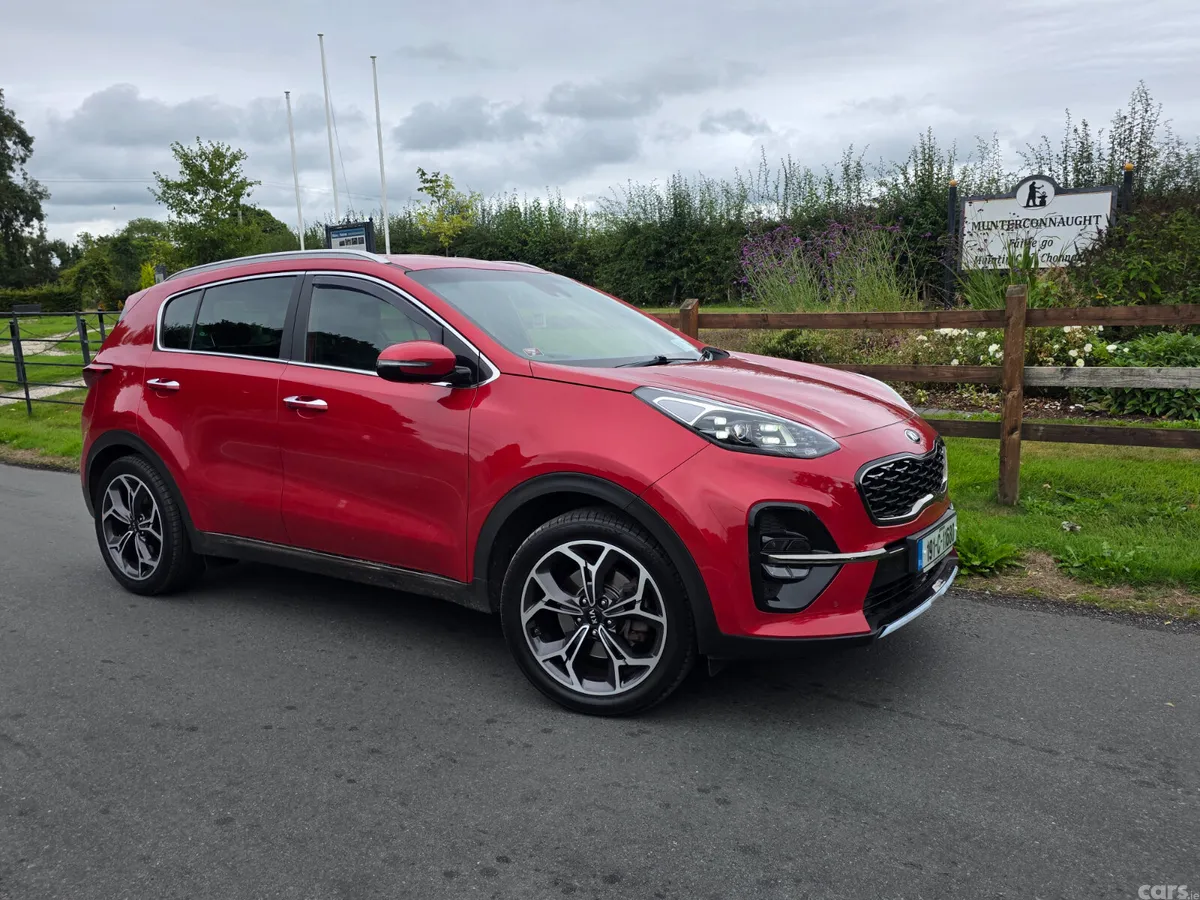 Kia Sportage SUV, Diesel, 2019, Red