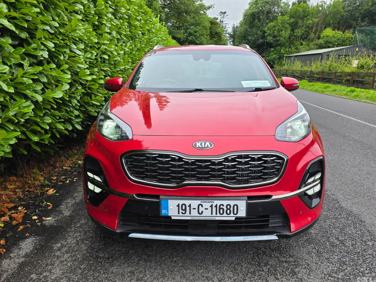 Kia Sportage SUV, Diesel, 2019, Red