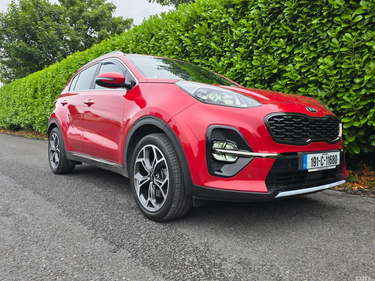 Kia Sportage SUV, Diesel, 2019, Red