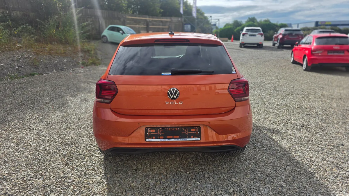 Volkswagen Polo Hatchback, Petrol, 2021, Orange