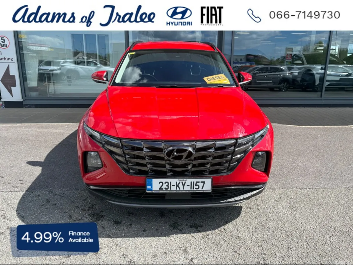 Hyundai Tucson MPV, Diesel, 2023, Red