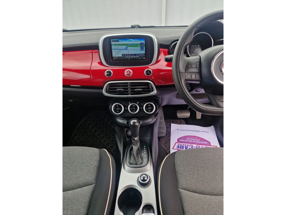 Fiat 500X Hatchback, Petrol, 2017, Red