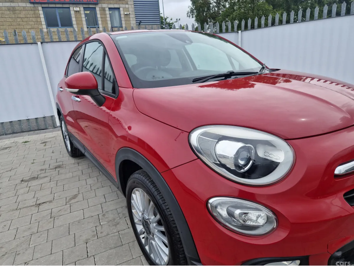 Fiat 500X Hatchback, Petrol, 2017, Red