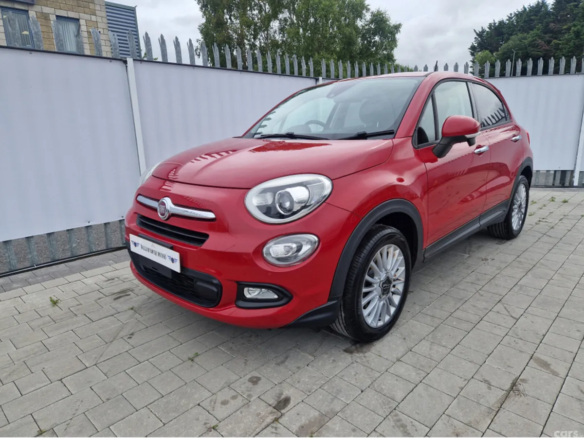 Fiat 500X Hatchback, Petrol, 2017, Red