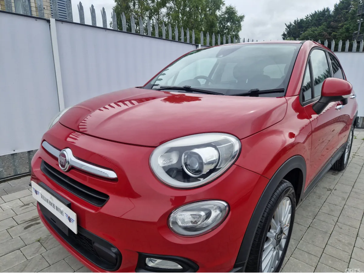 Fiat 500X Hatchback, Petrol, 2017, Red