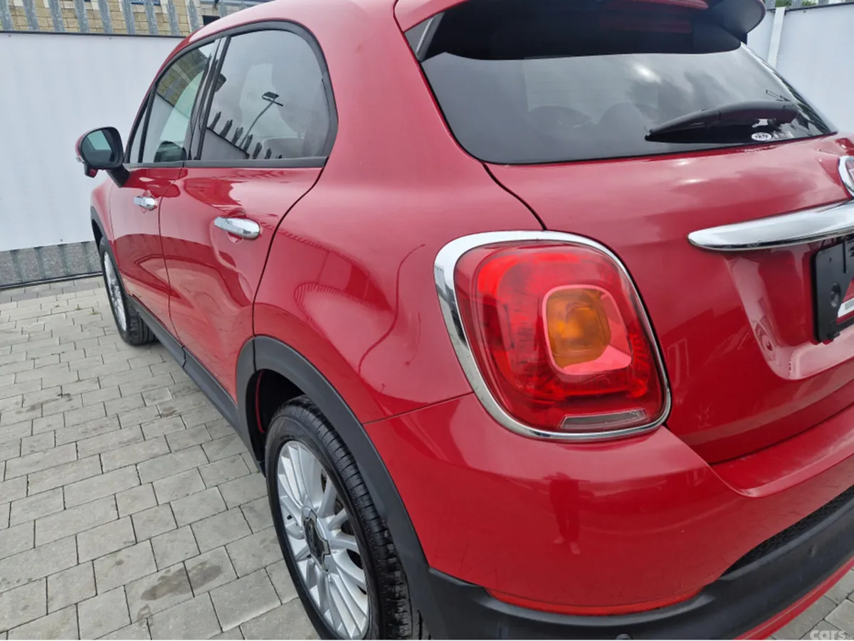 Fiat 500X Hatchback, Petrol, 2017, Red
