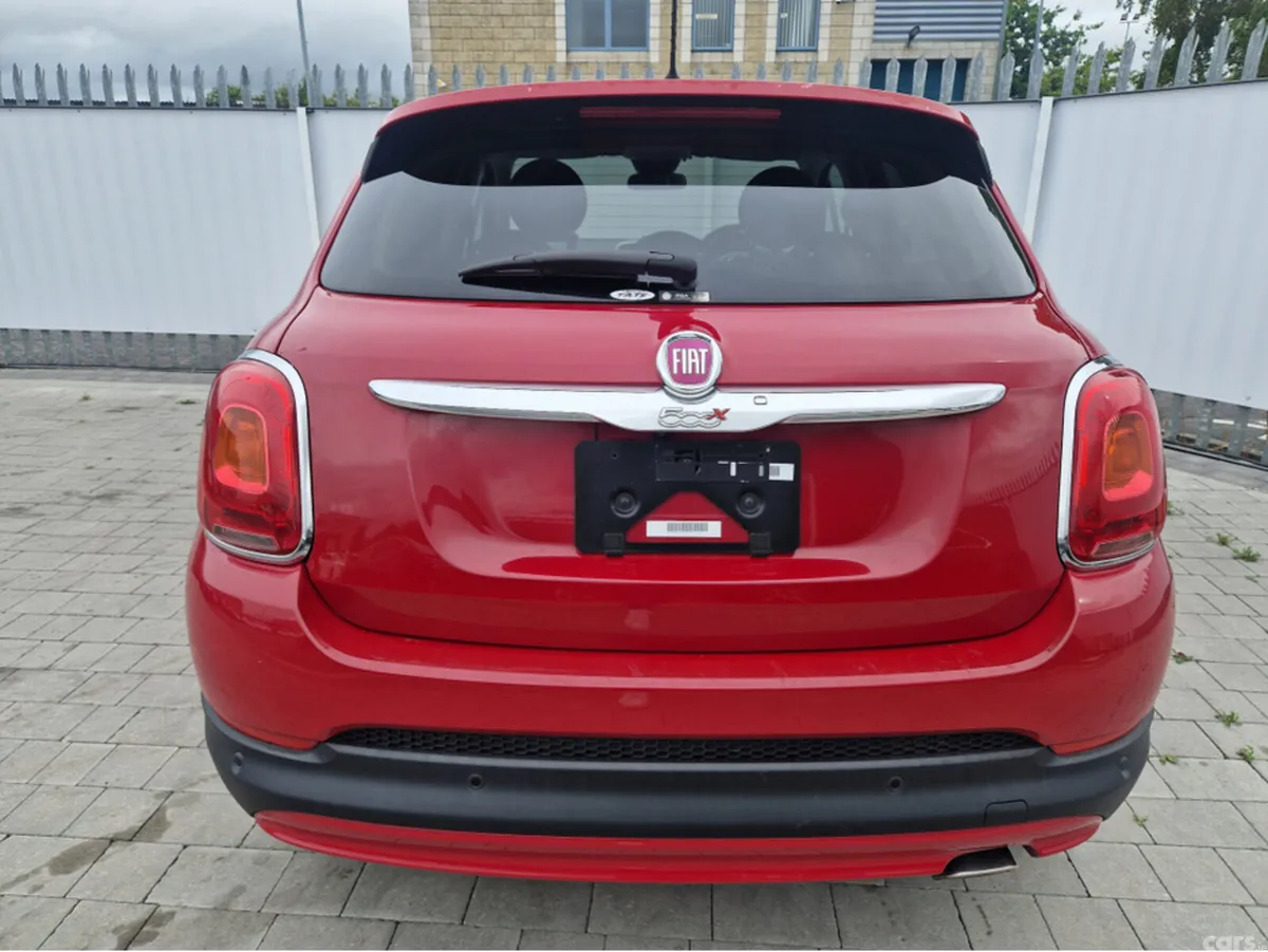 Fiat 500X Hatchback, Petrol, 2017, Red