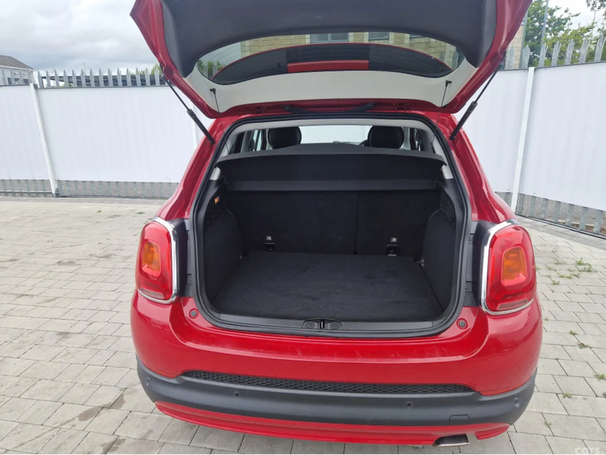 Fiat 500X Hatchback, Petrol, 2017, Red