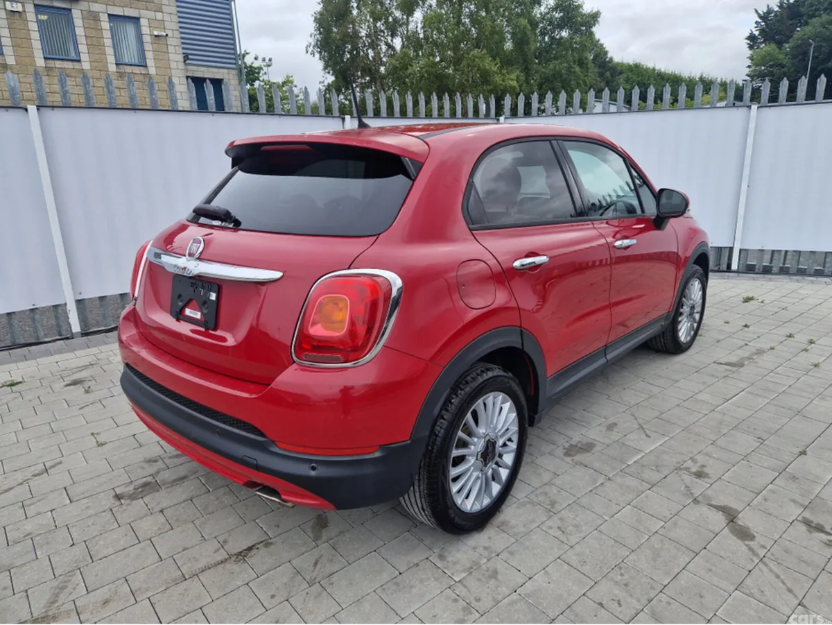 Fiat 500X Hatchback, Petrol, 2017, Red